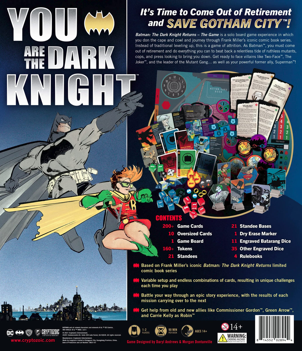Cryptozoic Entertainment Batman: The Dark Knight Returns - The Game - Base: Retail Version