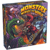 Renegade Game Studios Monsters Menace the World Strategy Board Game with Miniatures, 2-4 Players, Ages 14+