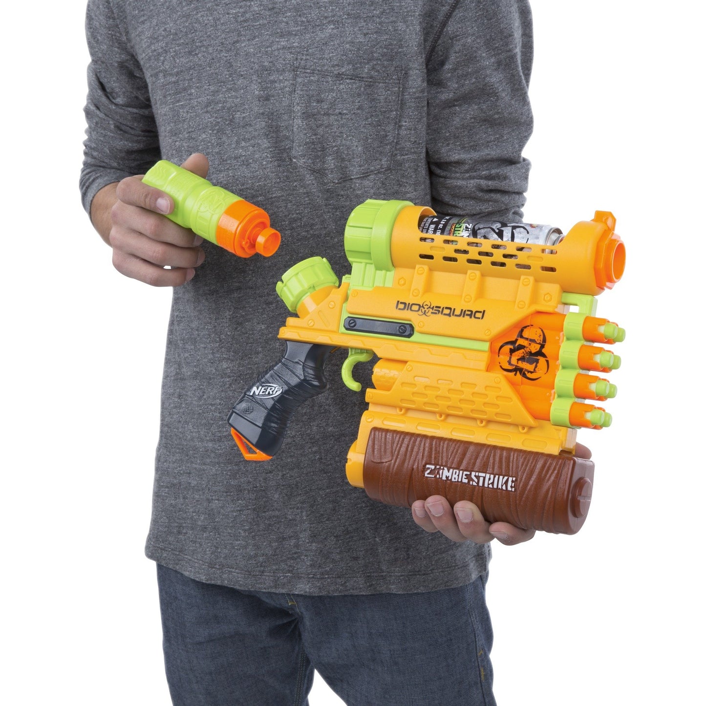 Nerf Zombie Strike Bio Force Blaster (Hi)