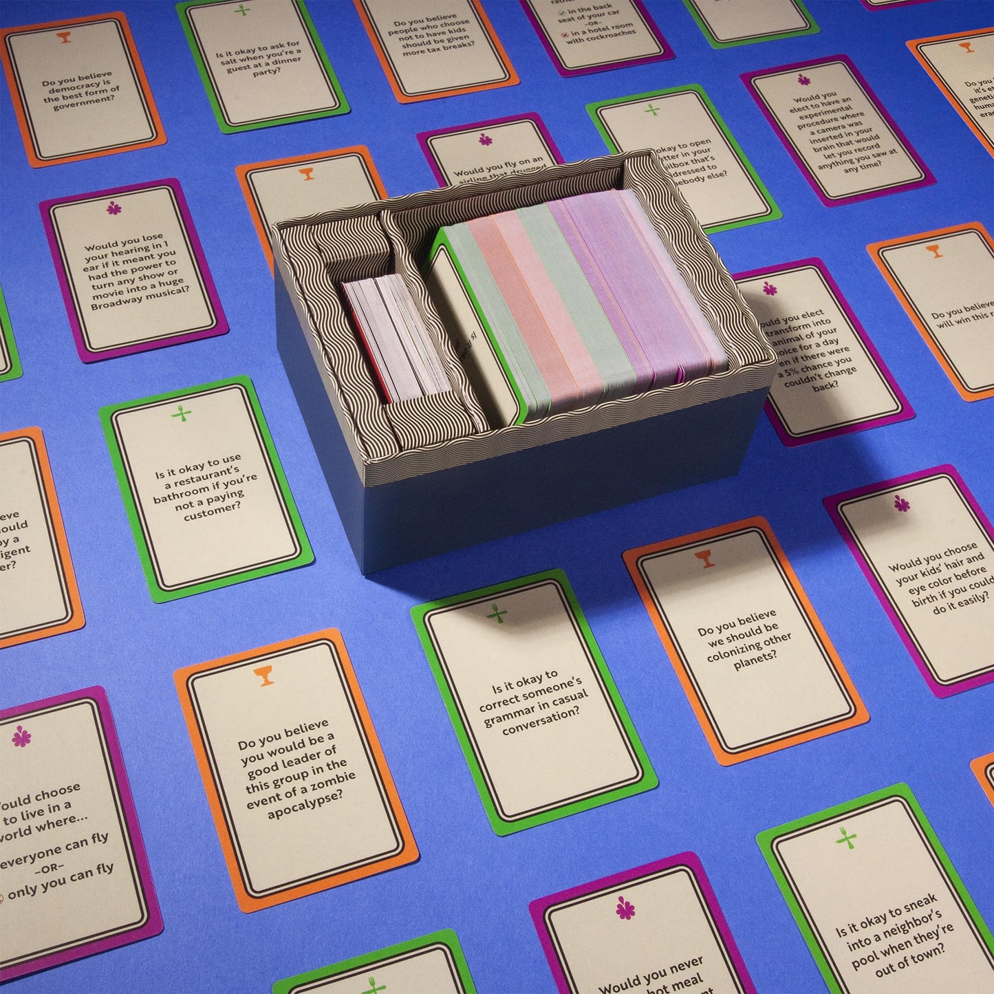 Pillbox Games Perfect Stranger Conversation Card Game | Relationship and Get to Know You Party Game | 1 to 6 Players Ages 14+