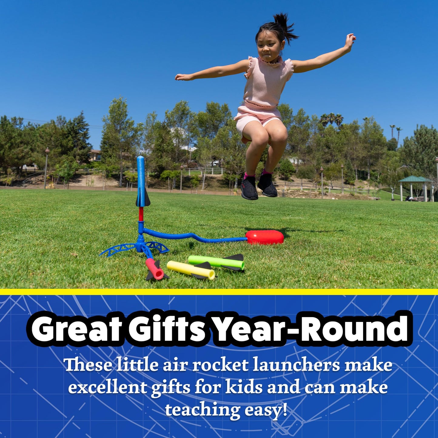 Stomp Rocket Stompin' Science Book - Introduction to STEM Educational Book