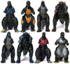 EZFun Set of 8 Godzilla Toys Movable Joint Birthday Kids 2019 Action Figures King of the Monsters Burning Heisei Mecha Ghidorah Pack Plastic Mini