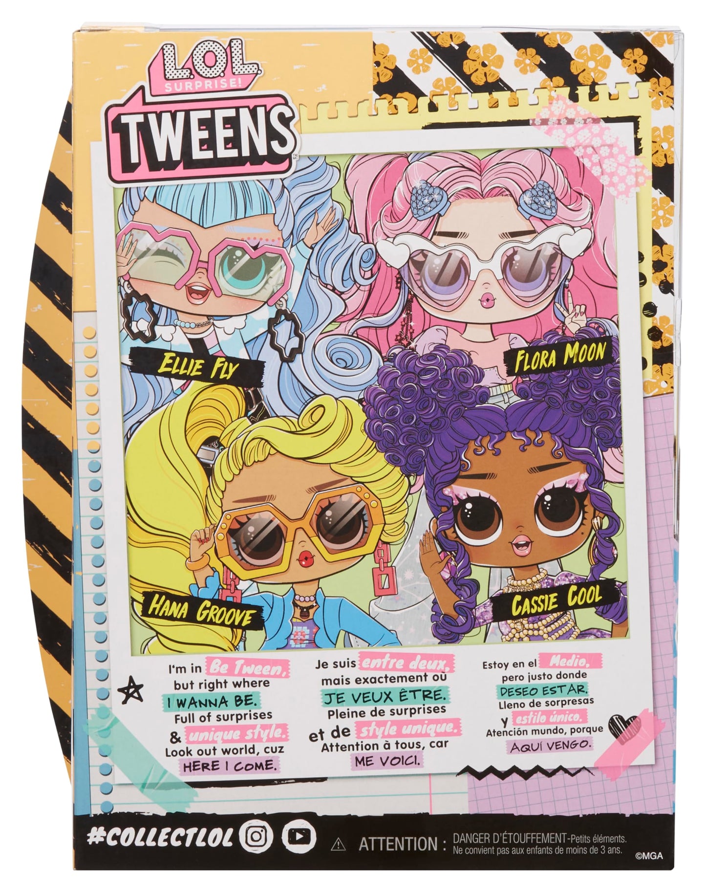 LOL Surprise Tweens Fashion Doll Hana Groove with 10+ Surprises and Fabulous Accessories - for Kids Ages 4+