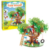 Creativity for Kids Build and Grow Tree House Craft Kit - Treehouse Playset Toy for Boys and Girls, Classic Toys for Kids (Ages 6+)