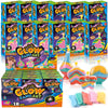 Create Your Own Magic Sand Art Glitter Activity | Glow in the Dark Colored Custom Sand Kits for Kids - Includes 12 Bottles, Funnels, Sticks, 60 Bags