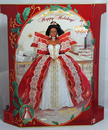 Barbie Happy Holidays 1997 Special Edition, African-American 10th Anniversary