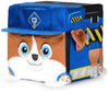 Rubble & Crew Stuffed Animals, Wheeler, 4-Inch Cube-Shaped Plush Toy for Kids Ages 3 and Up