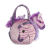 Aurora® Fashionable Fancy Pals™ Jungle Bundles Zebra Stuffed Animal - Plush with Stylish Purse for Dress Up Fun - Perfect for Kids 3+ Years, Costumes