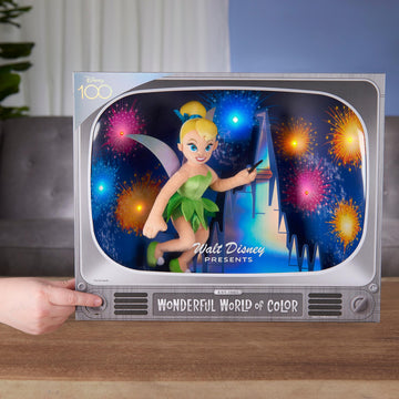 Disney100 Years of Wonder Walt Disney Presents “Wonderful World of Color” Tinker Bell Collectible Plush Stuffed Doll, Kids Toys for Ages 5 Up, Amazon