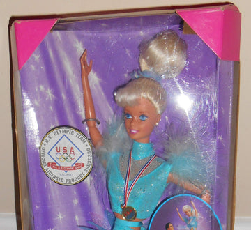 Barbie Nagano Olympic Skater with Wind Up Action!