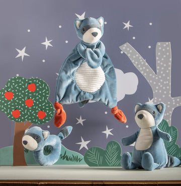 Mary Meyer Leika Lovey Soft Toy 10 Inches, Little Raccoon