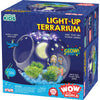 Wow in The World Light-UP Terrarium | Grow Plants, Decorate Your Terrarium, Glow-in-The-Dark, UV Lights, Companion Audio Content, Bonus Reusable