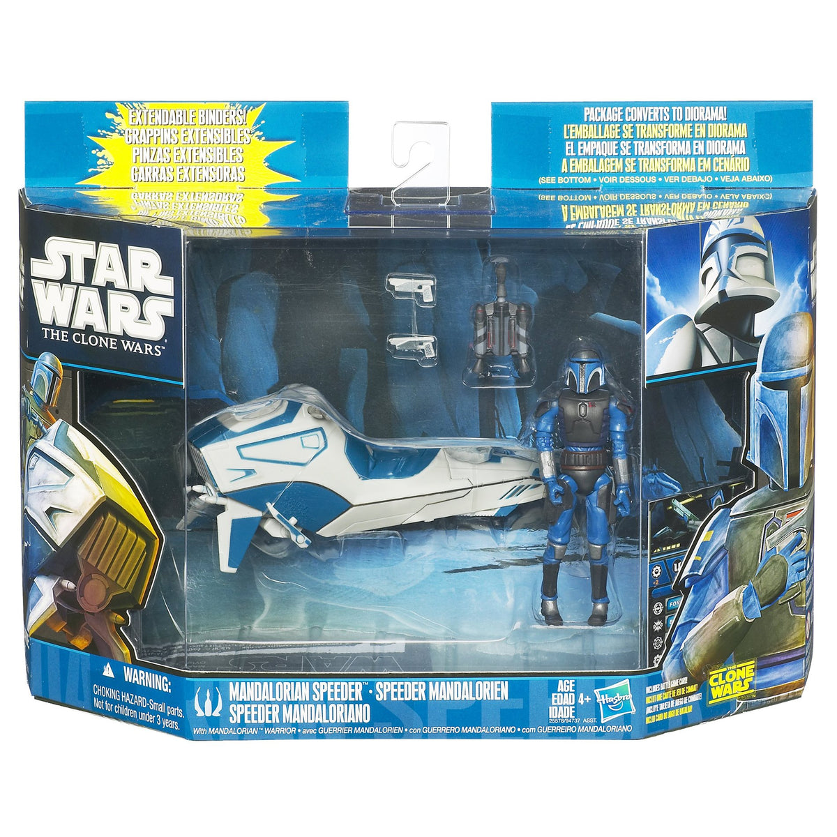Star Wars Mandolorian With Mando Speeder Bike