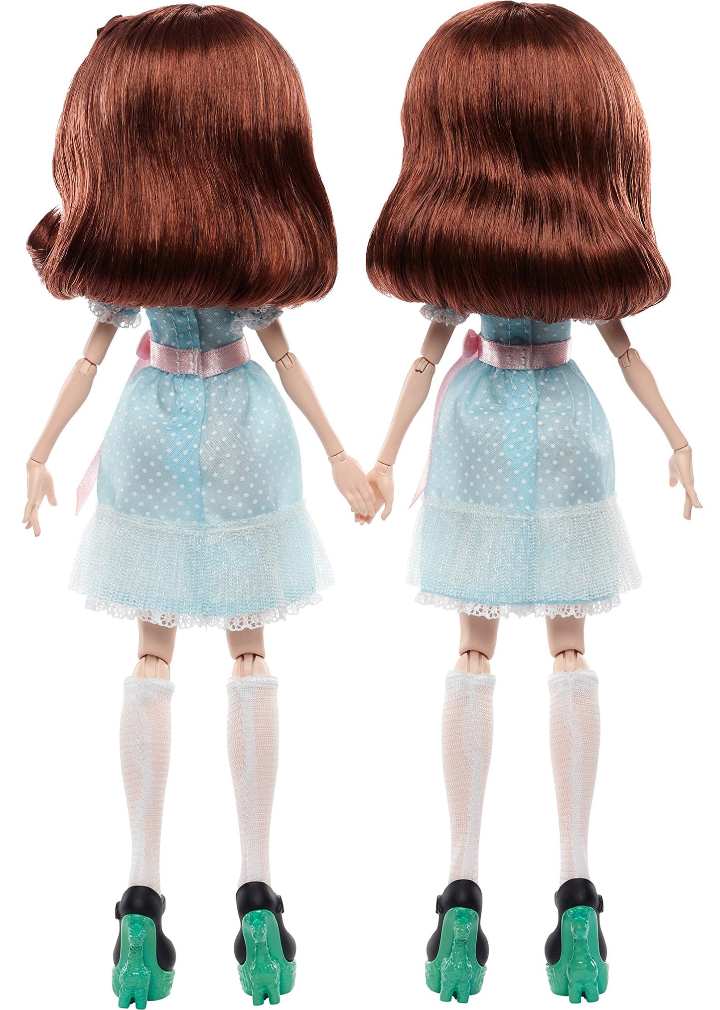 The Shining Grady Twins Collector Doll 2-Pack, 2 Collectible Dolls (10-inch) in Fashions and Film-Inspired Accessories, with Doll Stands