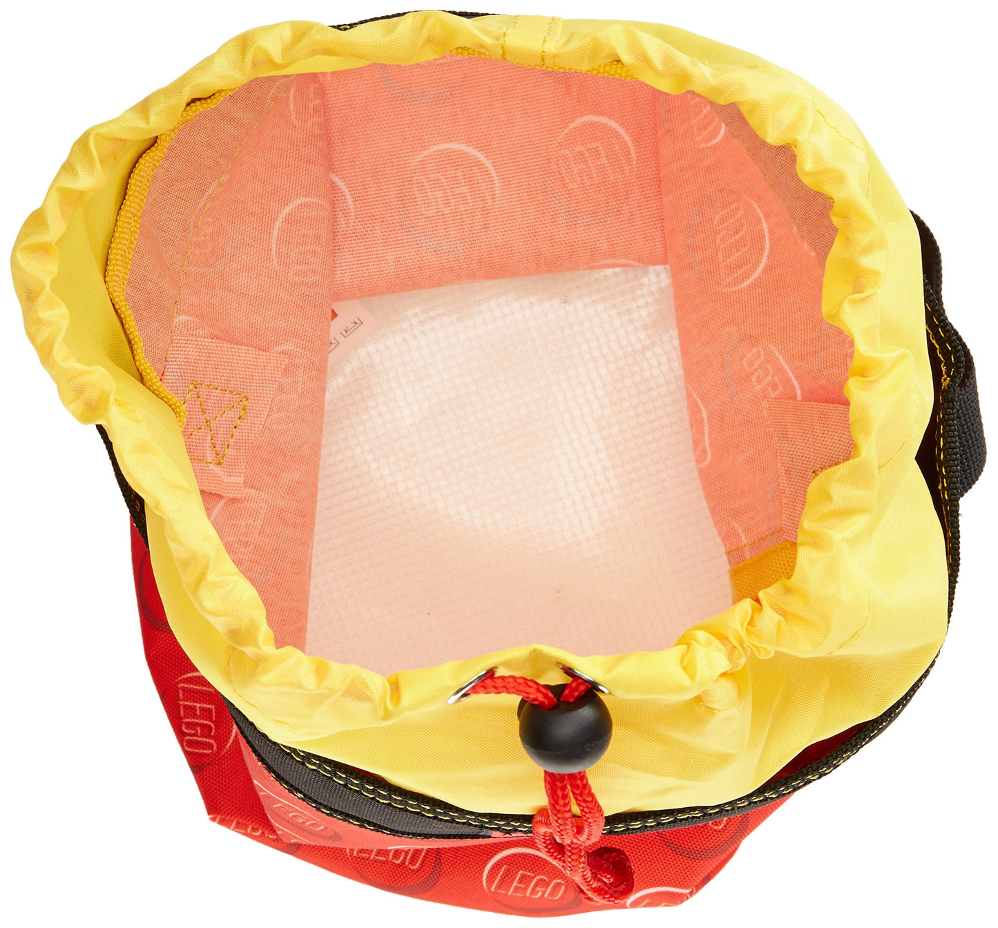 LEGO STORAGE CINCH BUCKET - RED