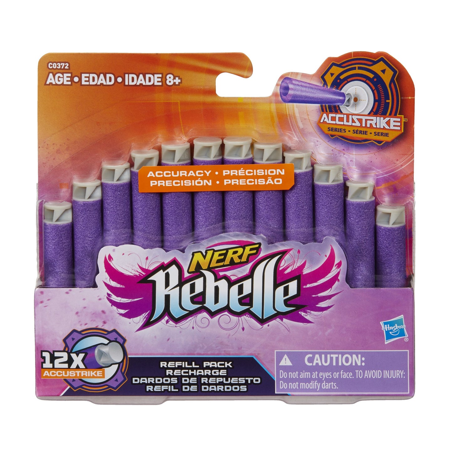 Nerf Rebelle 12 Dart Accustrike Ammo Set