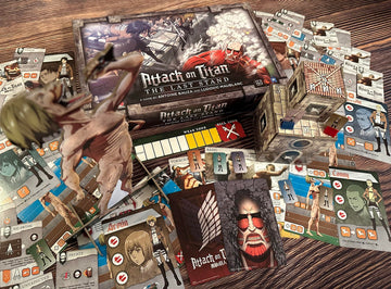 Japanime Games Attack on Titan: Last Stand Board Game | from The Creator of 7 Wonders Duel | Become a Titan or Team up to Take It Down | 2-5 Players |