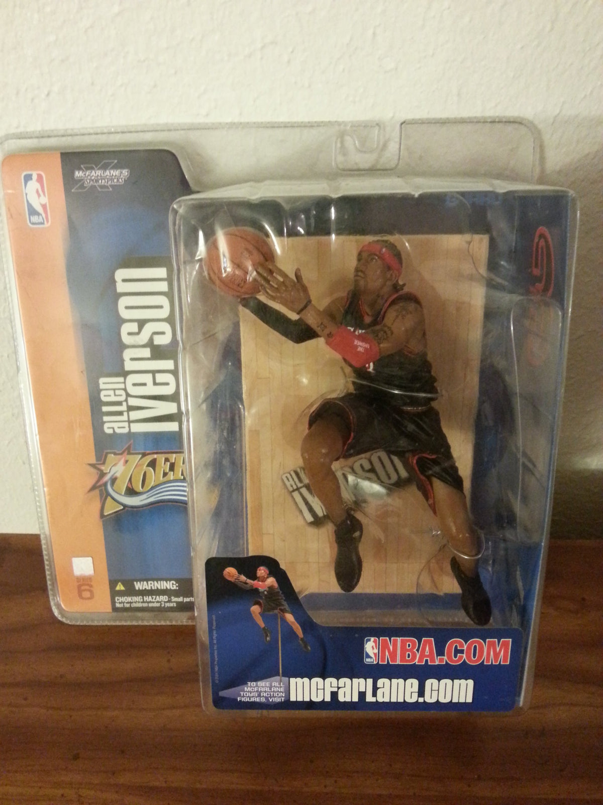 McFarlane Toys NBA Sports Picks Series 6 Action Figure Allen Iverson (Philade...