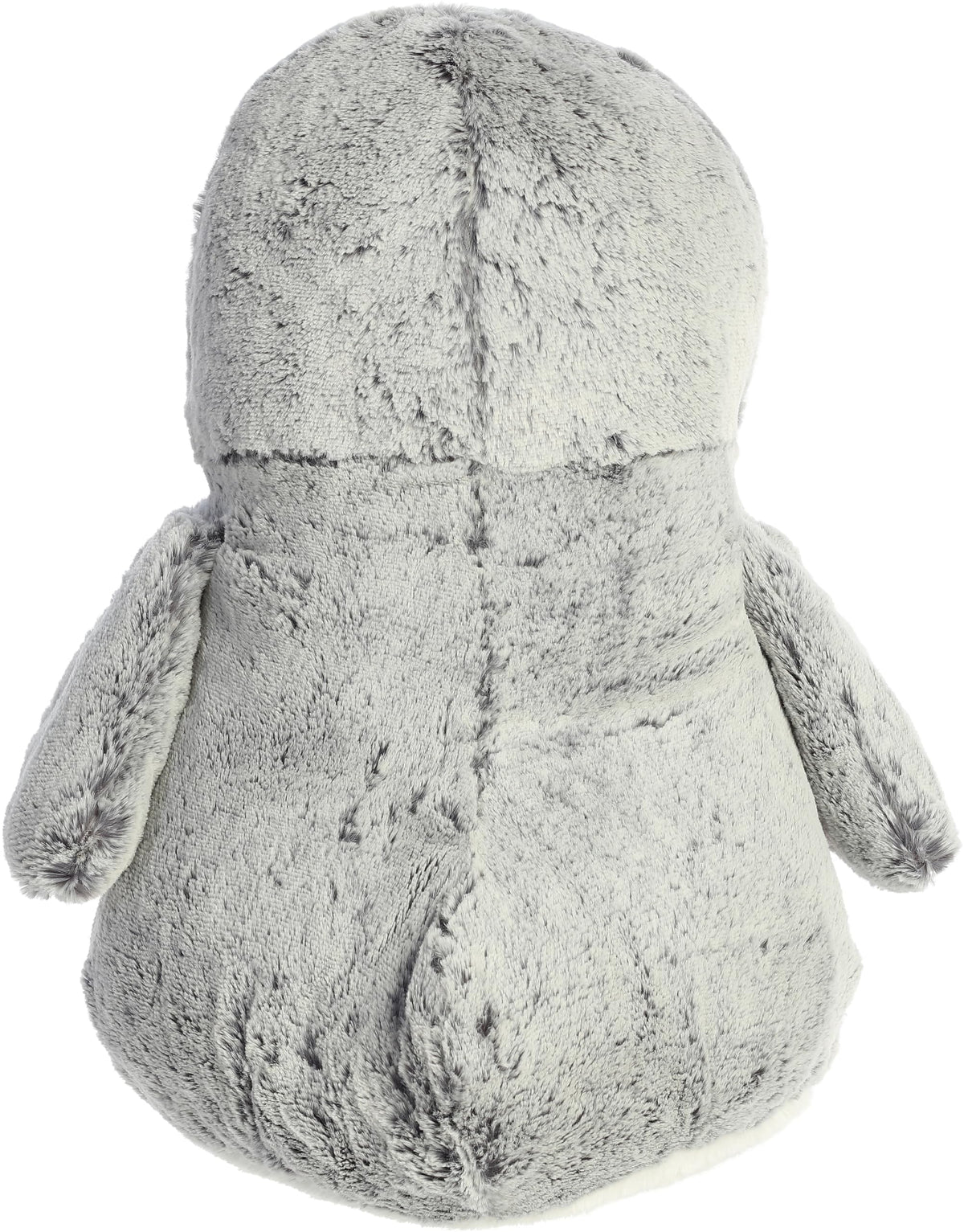 Aurora Pompom Penguin 16" Gray Playful Stuffed Animal
