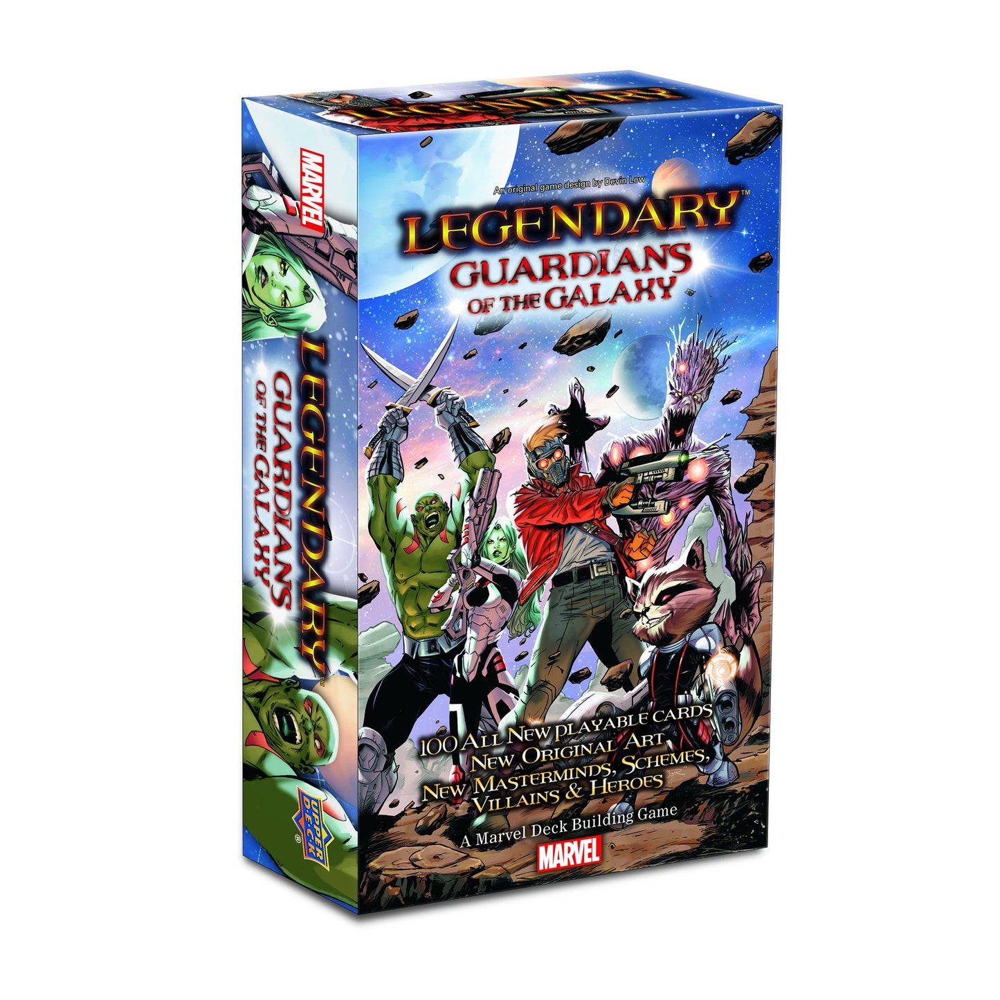 Upper Deck Marvel Legendary Guardians of The Galaxy Board Game, Black