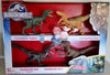 Jurassic World 2015 Toy Set Velociraptor Delta Dinosaur 4 Pack Exclusive