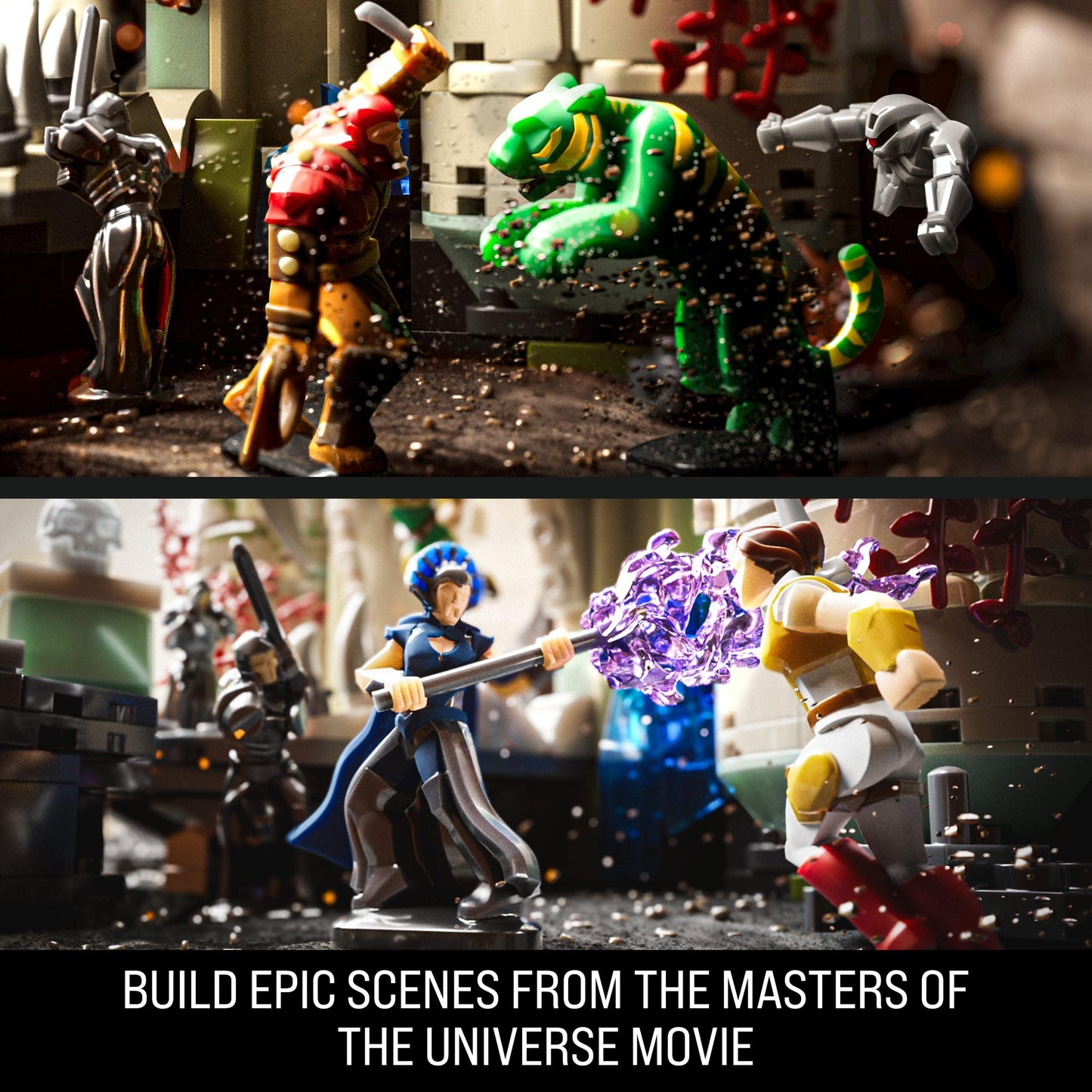 Mattel Brick Shop Masters of the Universe Battle of Castle Grayskull
