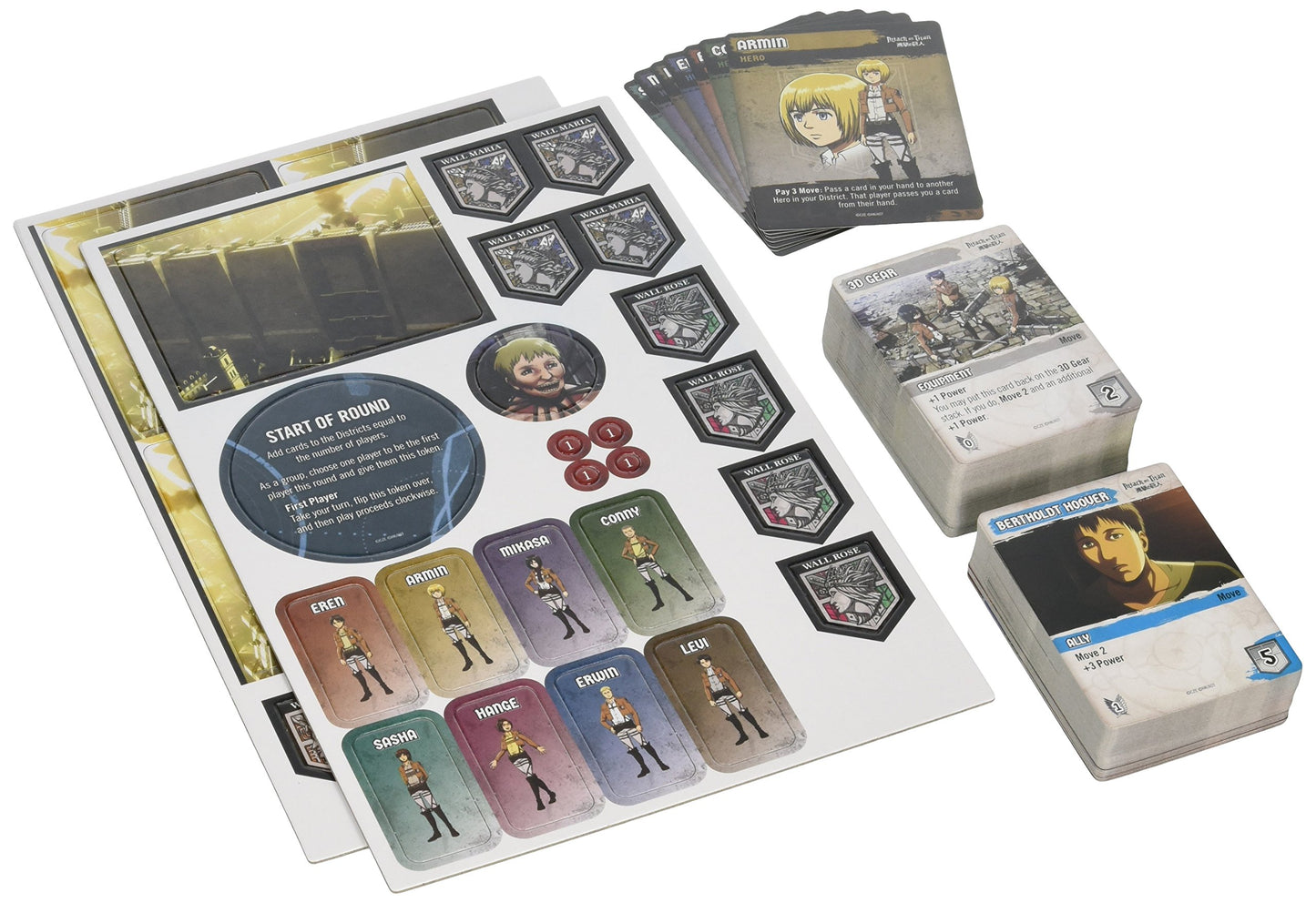 Attack On Titan Deck Building Card Game for 180 months to 192 months