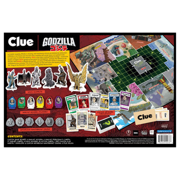 CLUE: Godzilla Board Game, Solve Who Kidnapped Minilla, Identify Which Kaiju & Villain Group are Behind It, Explore Iconic Like Monster Island