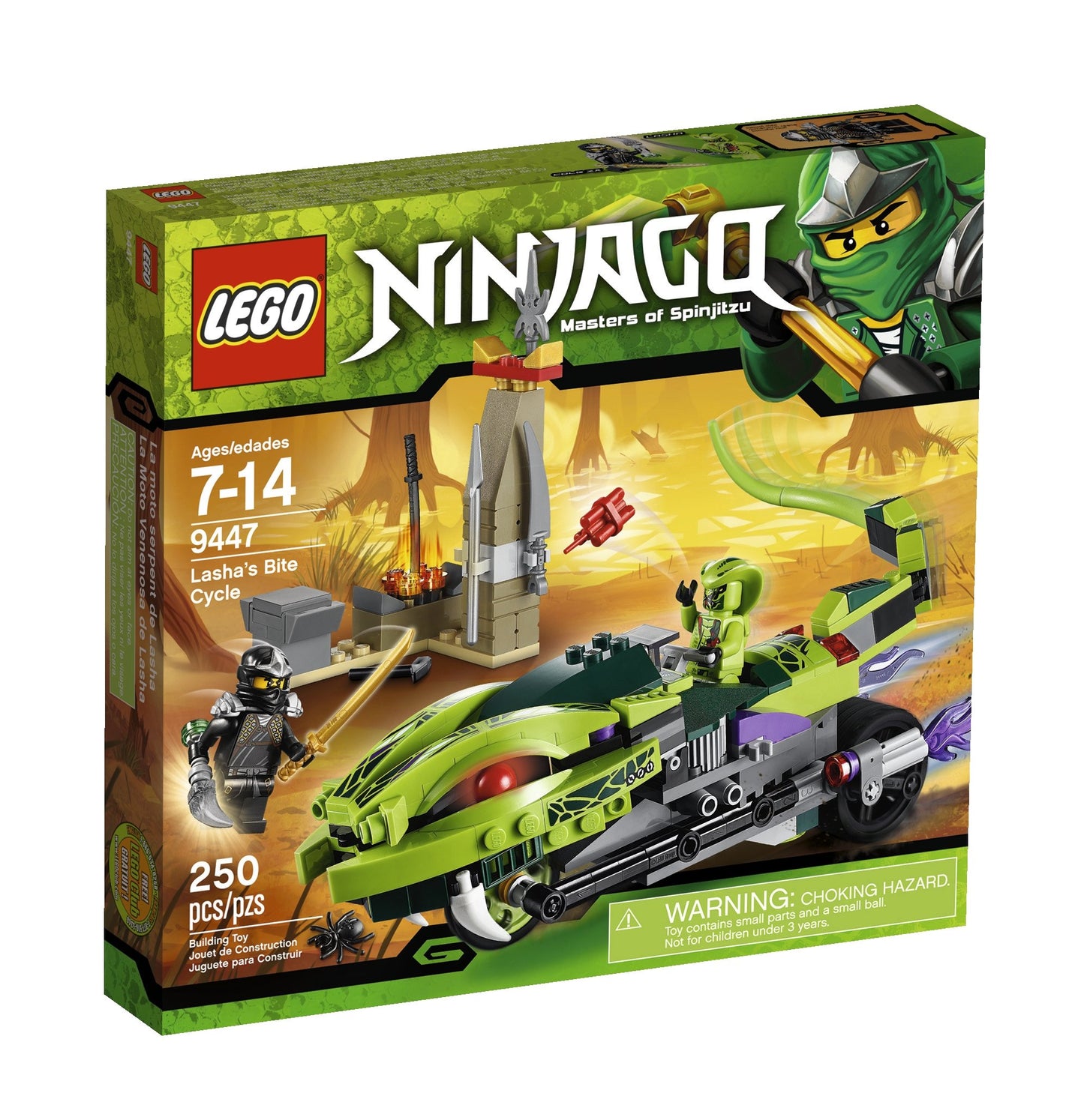 LEGO Ninjago 9447 Lasha’s Bite Cycle