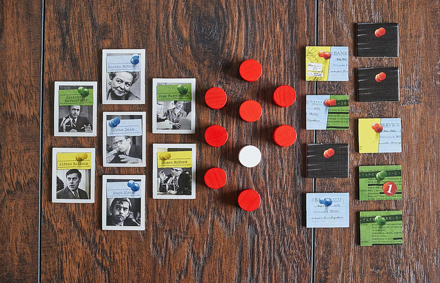 Capstone Games Watergate - 2 Player Strategy Board Game for Adults, Historical Tabletop Game, 30-60 Min Playtime, Ages 12+, Competitive and Tactical