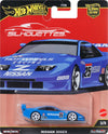 Hot Wheels Premium Car Culture Collectible Toy Car, 1:64 Scale Die-Cast Nissan 300GTX IMSA GTS, Silhouettes Vehicle with Real Riders Tires