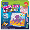 READY 2 LEARN Sand Art Painting | Sea Life | 4 Underwater Scenes | 10 Colors - Sand Art Kits for Kids Ages 4-8
