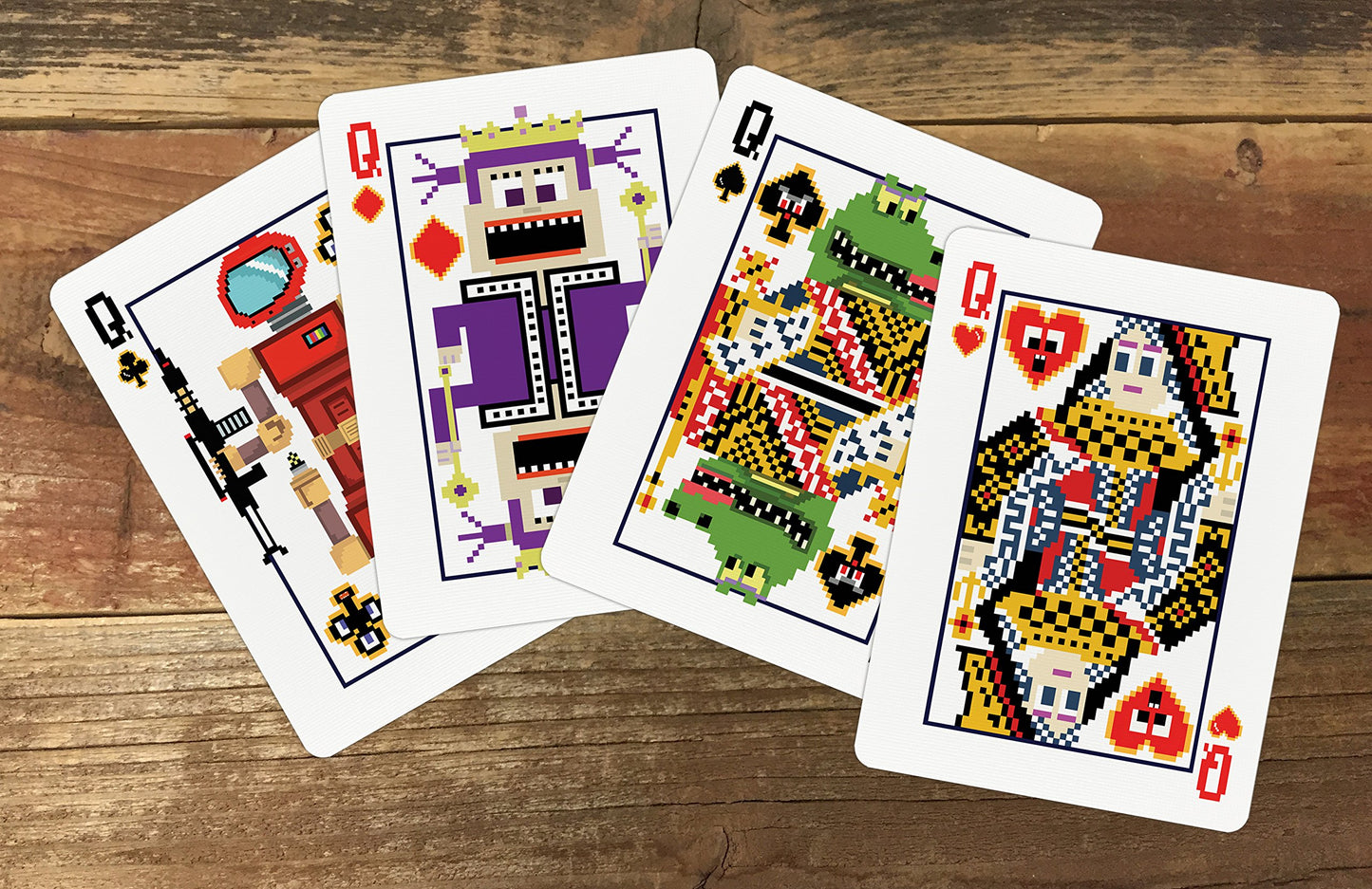 Home Run Games 8-Bit Gold Legacy Playing Cards