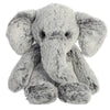 Aurora® Snuggly Sweet & Softer™ Elephant Stuffed Animal - Comforting Companion - Imaginative Play - Gray 9 Inches