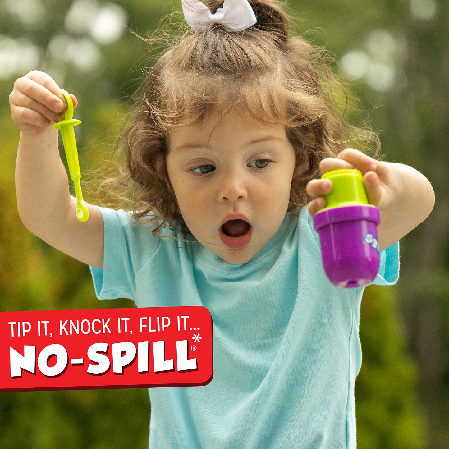 Fubbles Bubbles No Spill Bubble Tumbler Minis Party Favor 12 Pack | Bubble Toy for Babies Toddlers and Kids of All Ages | Includes 2oz Bubble Solution
