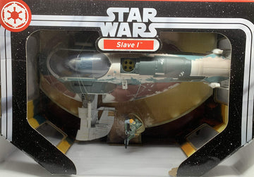 Slave 1 with Boba Fett Figure - Star Wars OTC Vehicle Collection
