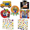10 Pcs Kindergarten Graduation Picture Frame Crafts Kits Congrats Grad Photo Frame with Apple Bus Stickers DIY Photo Props for 2025 Graduation Party