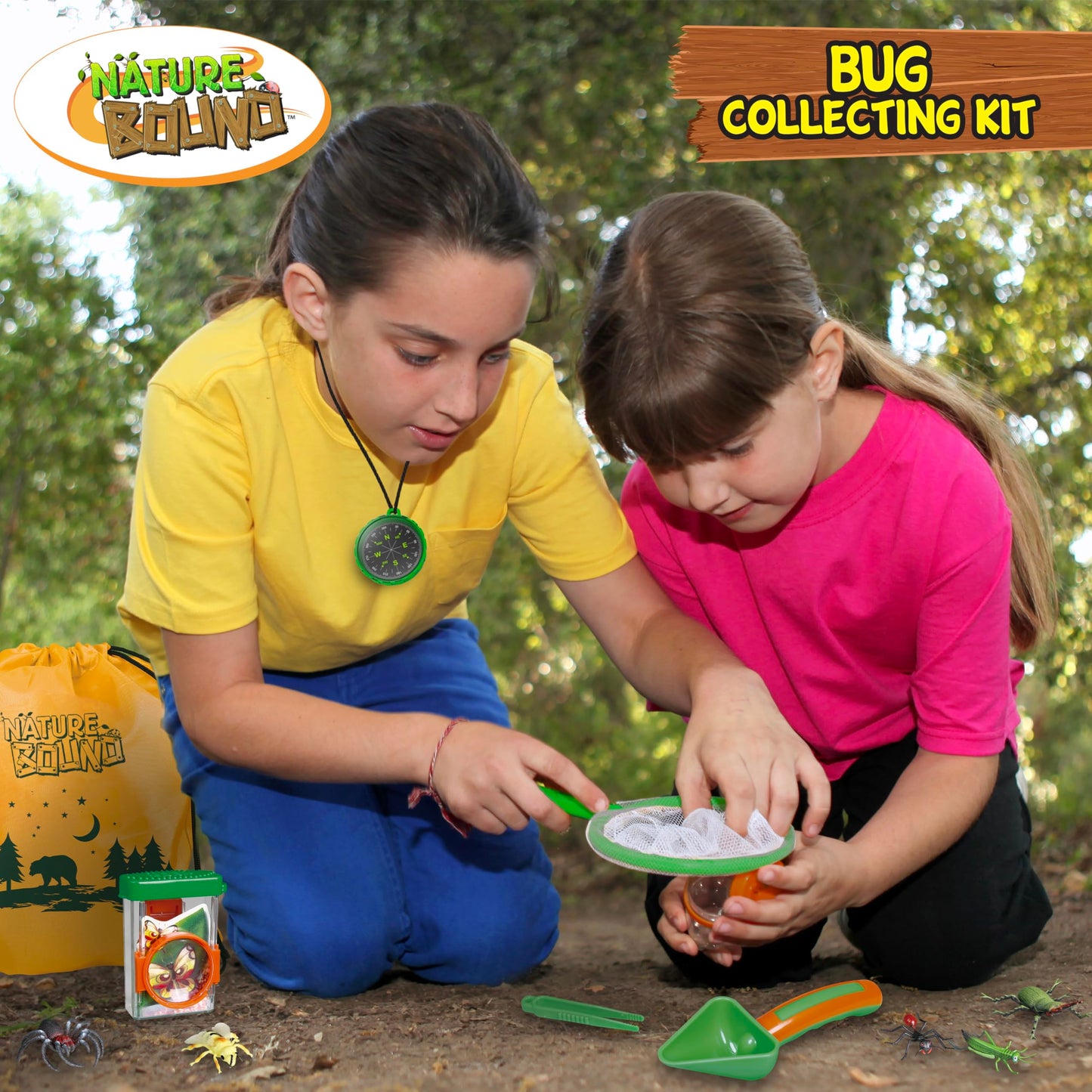 Nature Bound Ultimate Bug Hunter Kit: 27-Piece Insect Collecting Set for Kids - Outdoor Adventure, Catching & Learning Toy