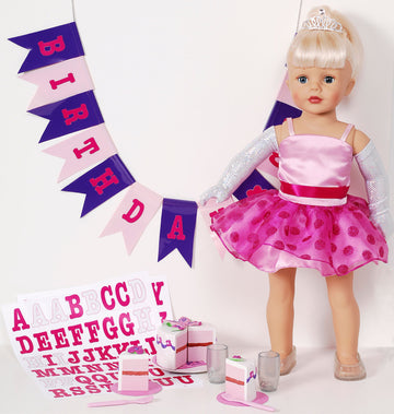 Madame Alexander It's A Party Doll Play Set Playset