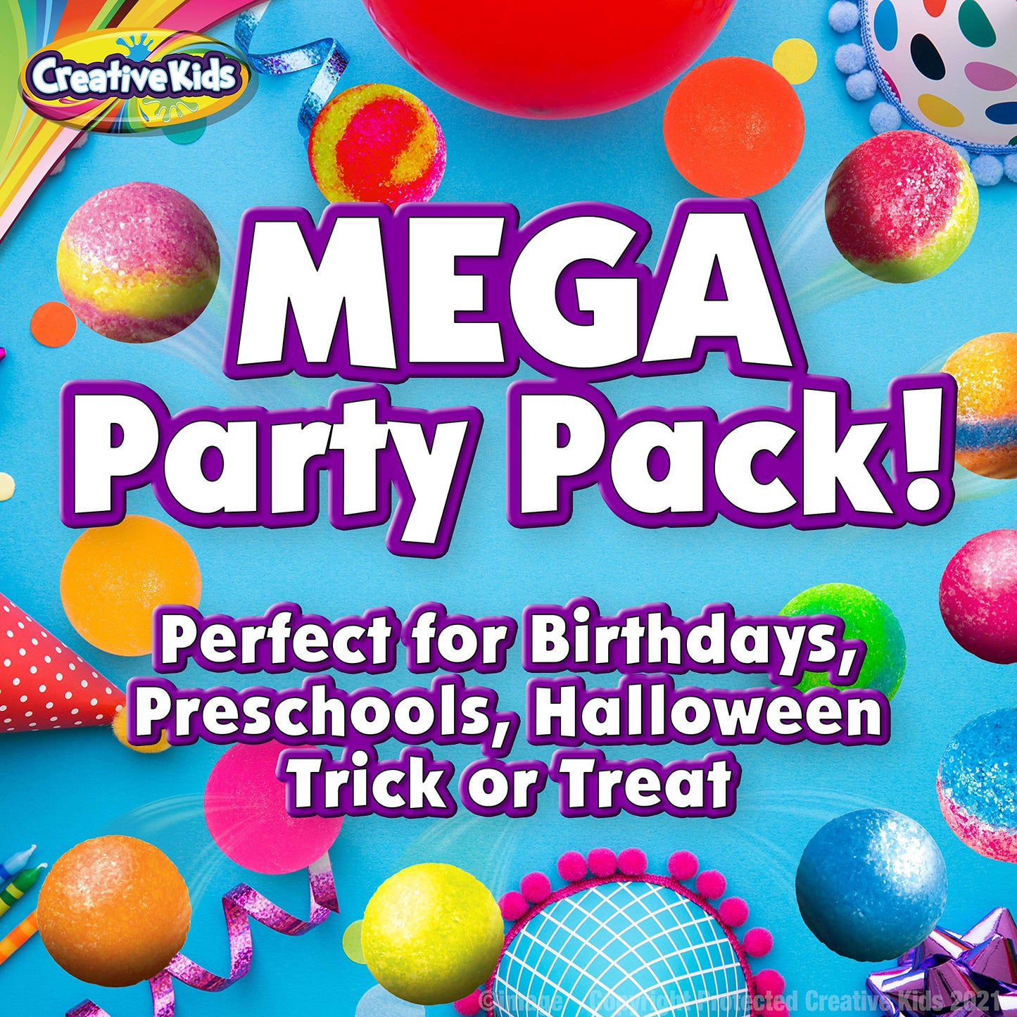 Creative Kids Make Your Own Bouncy Ball Kit - 12 Individual Packs