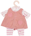Madame Alexander Heart Jumper Outfit for 12" and 14" Dolls