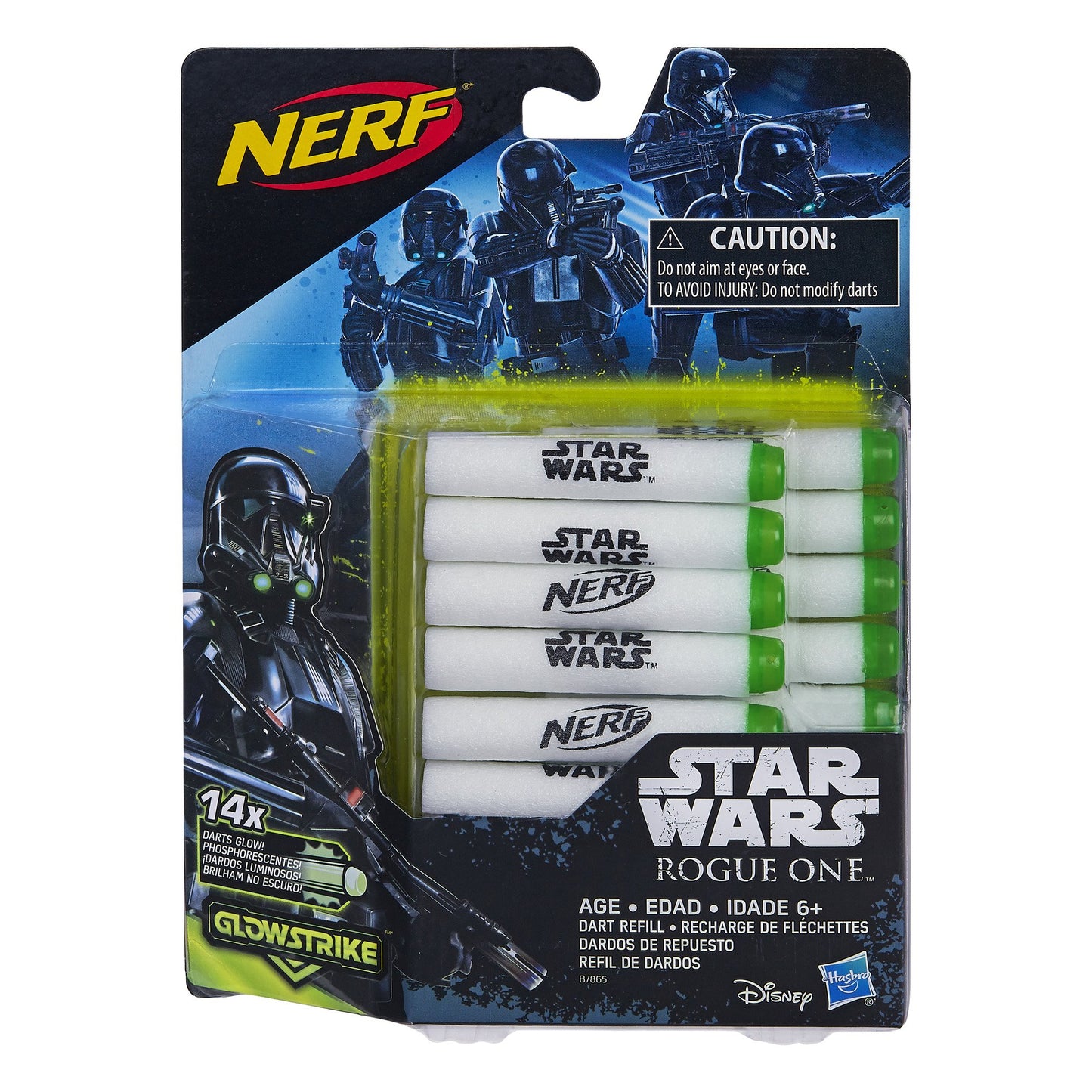 Star Wars Rogue One Nerf GlowStrike Dart Refill (14 Pack)
