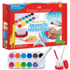 Faber-Castell Young Artist Learn to Watercolor - Watercolor Paint Set for Kids Ages 5+, Kid-friendly and Washable Watercolor Paint (Packaging May