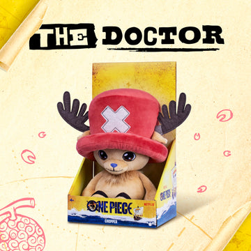 One Piece Large Plush Chopper, 12-Inch Soft Collectible Toy