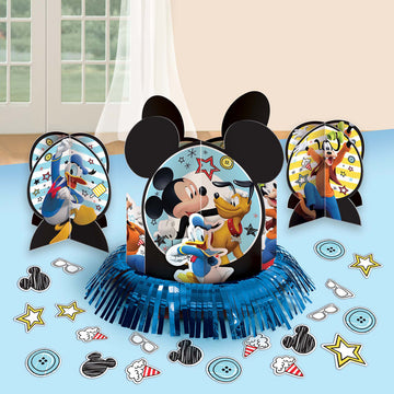 Amscan Mickey Mouse Party Supplies On The Go Table Decorating Kit