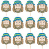 Color Your Own Jesus Heals the Blind Man Activities -12 Pieces - Crafts for Kids and Fun Home Activities