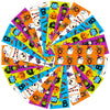 kortes 100-Sheets Kids Halloween Stickers Over 1320pcs, Vinyl Waterproof Halloween Pumpkin Stickers for Kids Halloween Party Favors
