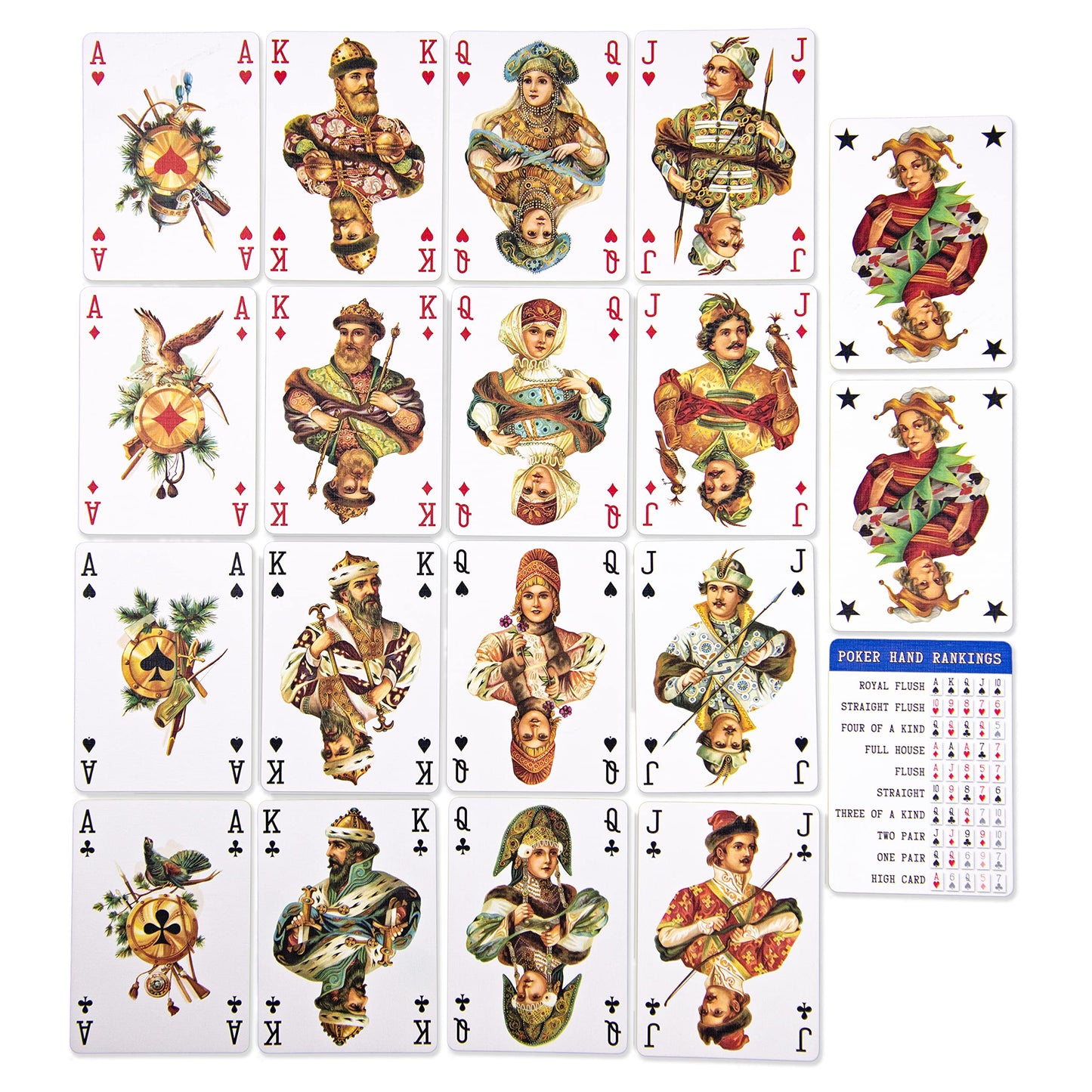 Da Brigh Russian Style Playing Cards Deck