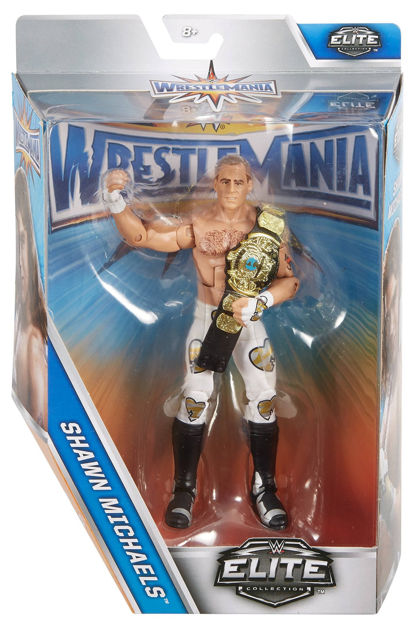 WWE Wrestlemania Elite Shawn Michaels Wrestlemania 12 Action Figure