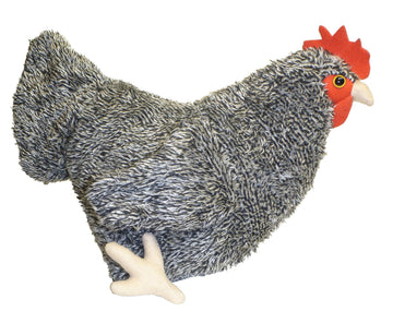 Adore 12" Standing Roxy the Hen Chicken Plush Stuffed Animal Toy